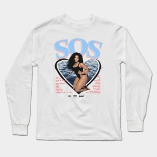 Sza S.O.S List Long Sleeve T-Shirt